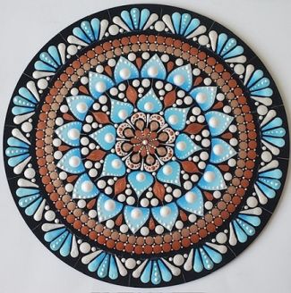 Blue Beauty Mandala